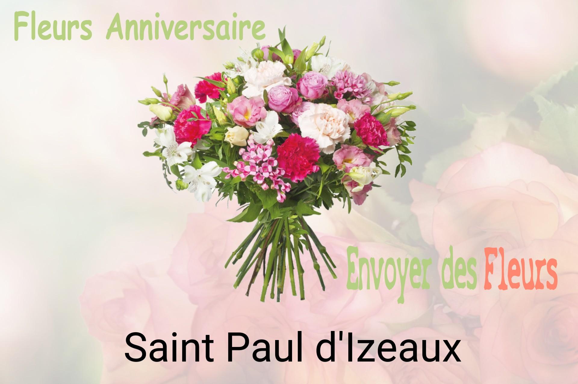 Bouquet de fleurs d’anniversaire livré à Saint-Paul-d'Izeaux