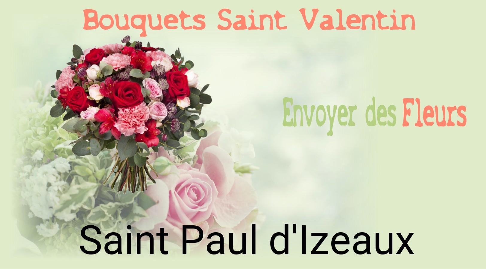 Roses de Saint-Valentin livrées à Saint-Paul-d'Izeaux